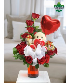 SALOMÉ(GLOBO PEQ, PELUCHE PEQ., MINI CHOCOLATES) SALOMÉ(GLOBO PEQ, PELUCHE PEQ., MINI CHOCOLATES)